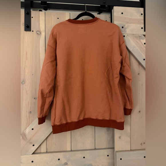 HDYWT Classic Oversized Sweat Set-Rust - Picture 11 of 16